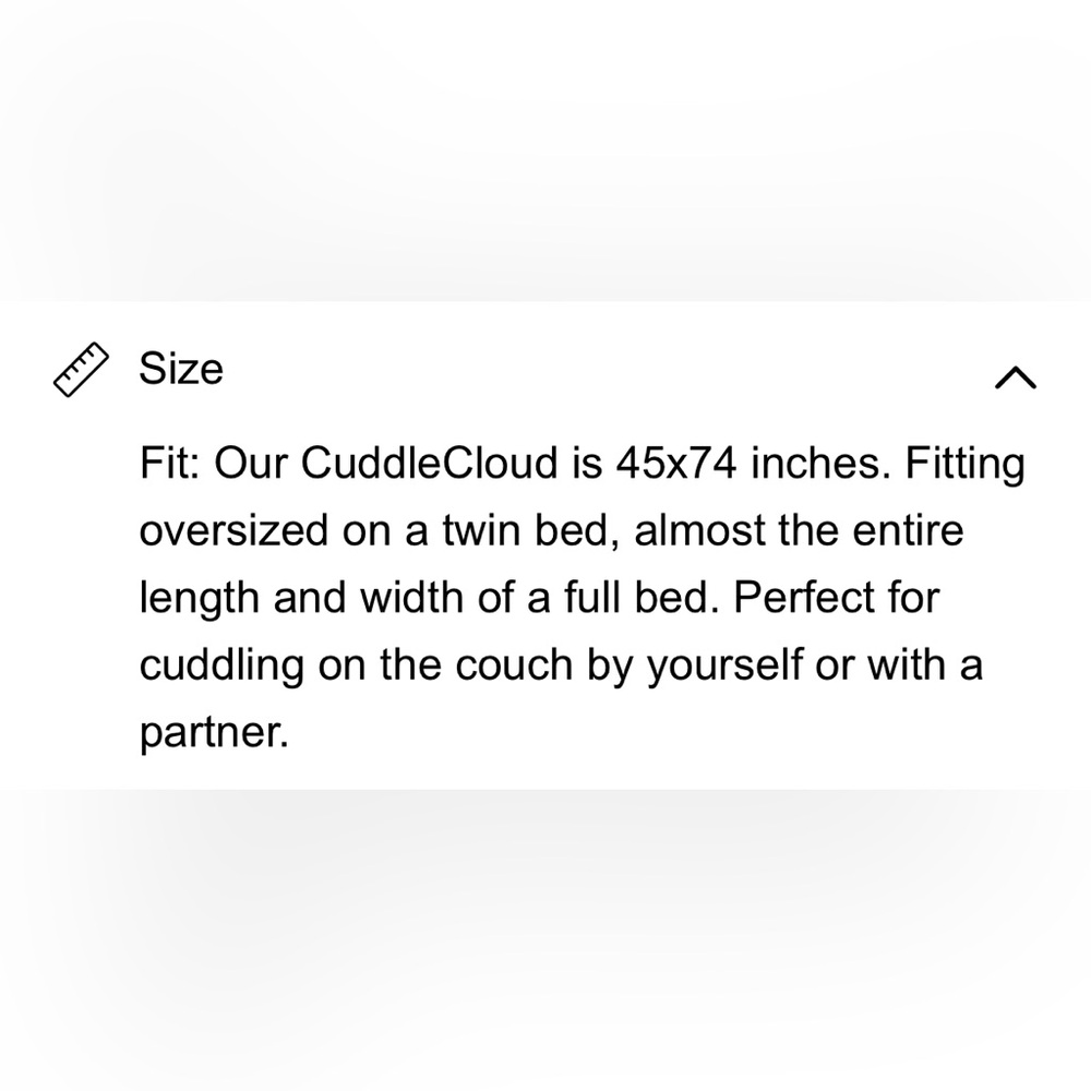 Comfrt Cuddle Cloud Weighted Blanket in Soft Gray - Picture 6 of 11